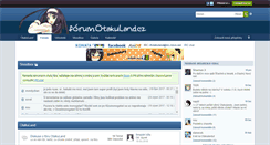 Desktop Screenshot of forum.otakuland.cz